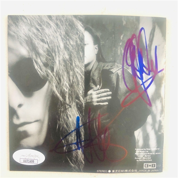 Queensryche Group Signed Autograph Empire Japan CD (5 Sigs) (John Brennan Collection) (JSA Authentication)