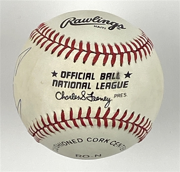 Philadelphia Phillies Multi-Signed Baseball (4 Sigs, Schmidt, Koosman, Stone & Denny) (Third Party Guaranteed) 