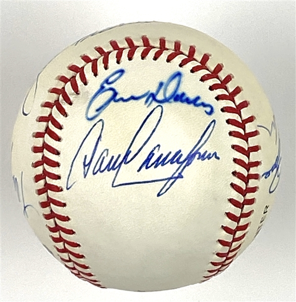 Cincinnati Reds Multi-Signed Baseball (7 Sigs: Rose, Franco, Soto, etc) (Third Party Guaranteed) 