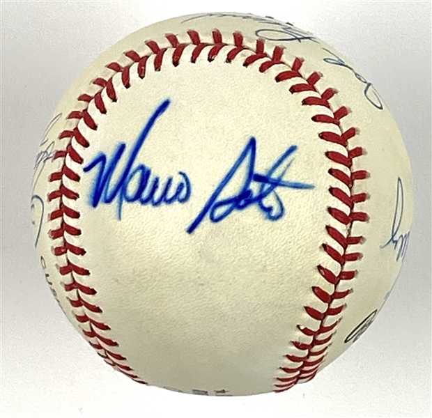 Cincinnati Reds Multi-Signed Baseball (7 Sigs: Rose, Franco, Soto, etc) (Third Party Guaranteed) 