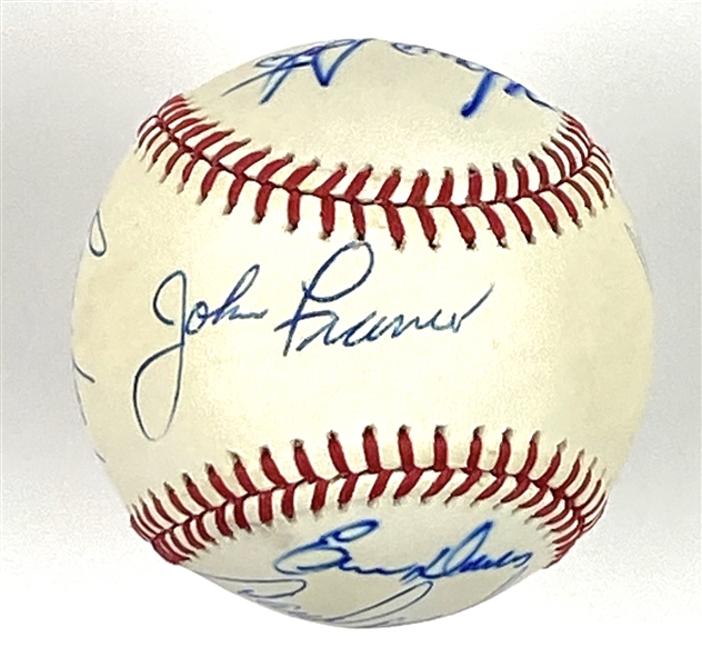Cincinnati Reds Multi-Signed Baseball (7 Sigs: Rose, Franco, Soto, etc) (Third Party Guaranteed) 