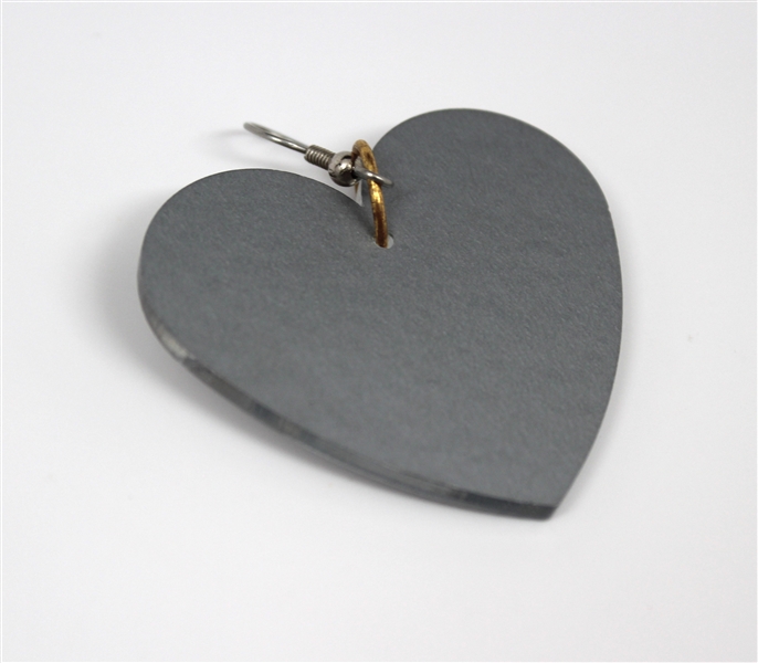Prince’s Personally Owned & Worn 1988 “Sign of the Times” Mirror Heart Ear Ring (Henry Hakim LOA) 