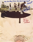 Star Wars: Mark Hamill w/ Quote & Peter Mayhew 8” x 10” Photo from “Return of the Jedi” (2 Sigs) (Third Party Guaranteed)