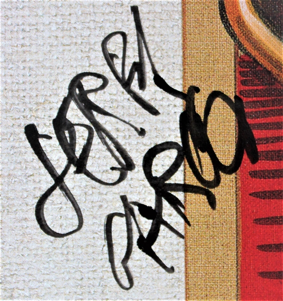 Grateful Dead Group Signed w/ Garcia 1990 European Tour 24” x 34” Poster (4 Sigs) (ACOA LOA) 