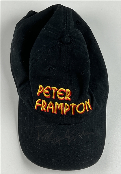Peter Frampton Autographed Baseball Cap  (Third Party Guaranteed)