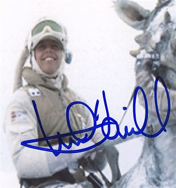 Star Wars: Fisher, Ford & Hamill Signed 10” x 8” Photo from “The Empire Strikes Back” (Third Party Guaranteed)