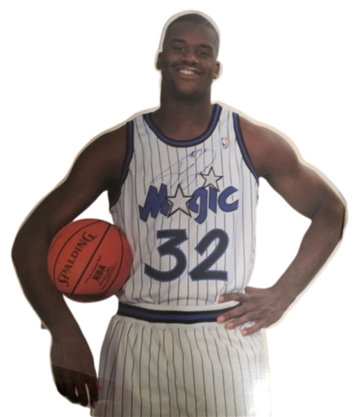 Shaquille O’Neal Rookie of the Year Life-Sized Signed Stand-Up w/ Vintage Full-Name Autograph (Third Party Guaranteed) 