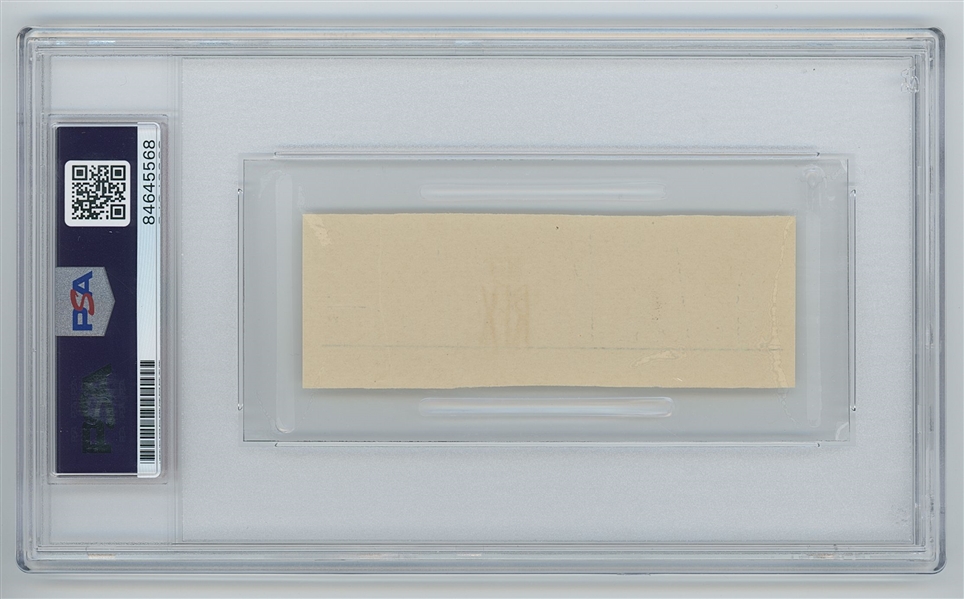 Helen Keller Signature Cut (PSA Encapsulated & Graded MINT 9)