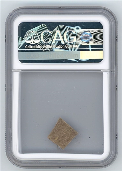 Amelia Earhart's Lockheed Vega 5b Fabric Swatch From Wing (CAG Encapsulated; Ex. Smithsonian)