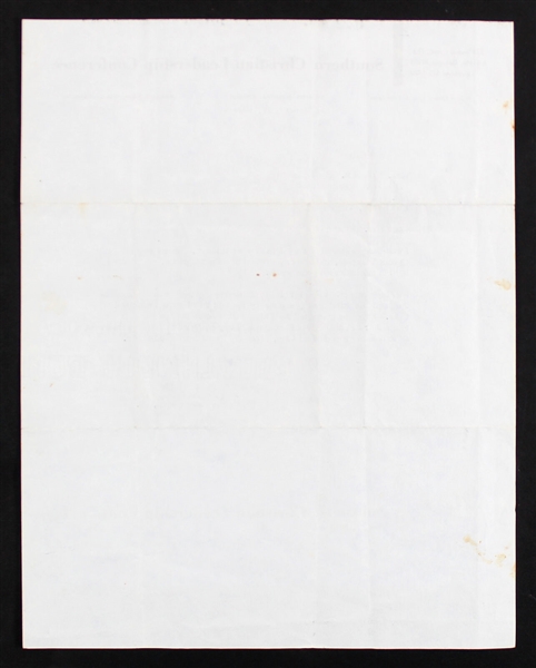Dr. Martin Luther King Jr. Signed Typed Letter with Interesting Content (Beckett/BAS LOA)