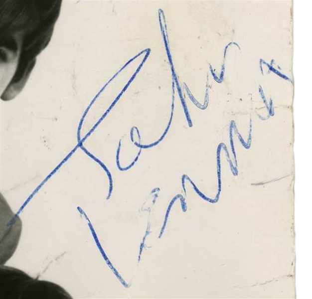 The Beatles Group Signed 6 x 8 Dezo Hoffman Photograph - The Classic Seated Suit Pose! (Beckett/BAS Encapsulated & Caiazzo LOA)