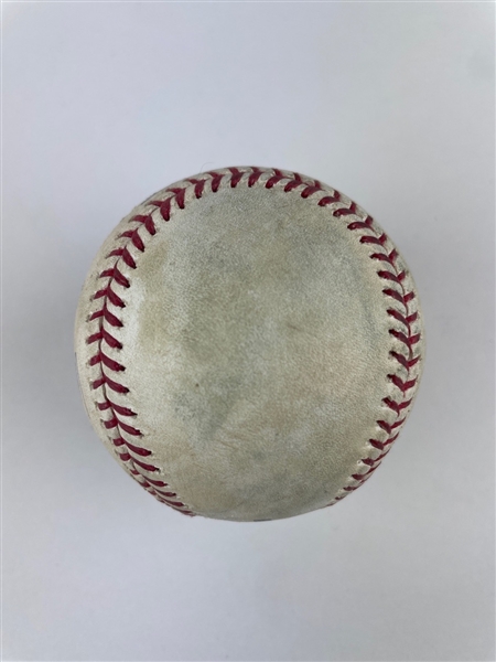 Walker Buehler & Cody Bellinger Game Used & Signed OML Baseball :: Used 4-06-2019 LAD vs COL (MLB Holo & PSA/DNA)