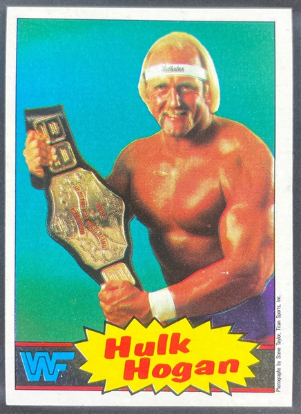 Hulk Hogan 1985 Topps WWF Wrestling #16 (Third Party Guaranteed)