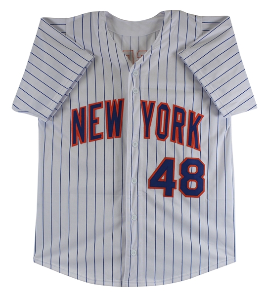 Jacob deGrom Signed Mets Home Style Jersey (JSA)