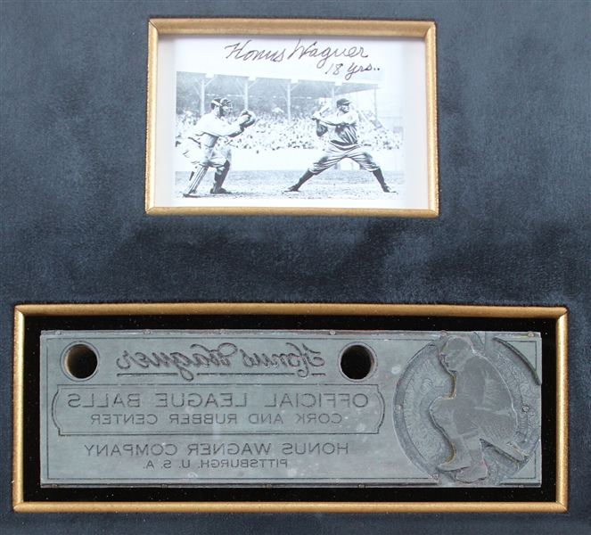 Honus Wagner Signed 3 x 4 Photo with 18 Yrs Inscription (PSA/DNA LOA)