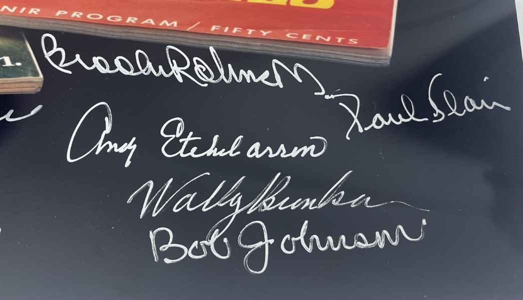 Baltimore Orioles:Players Signed 1966 World Series Collage Photograph w/ 10 Signatures (Beckett/BAS LOA)