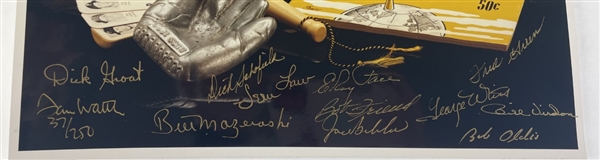 Pittsburg Pirates:1960 World Series Collage Photograph w/ 12 Signatures (Beckett/BAS)