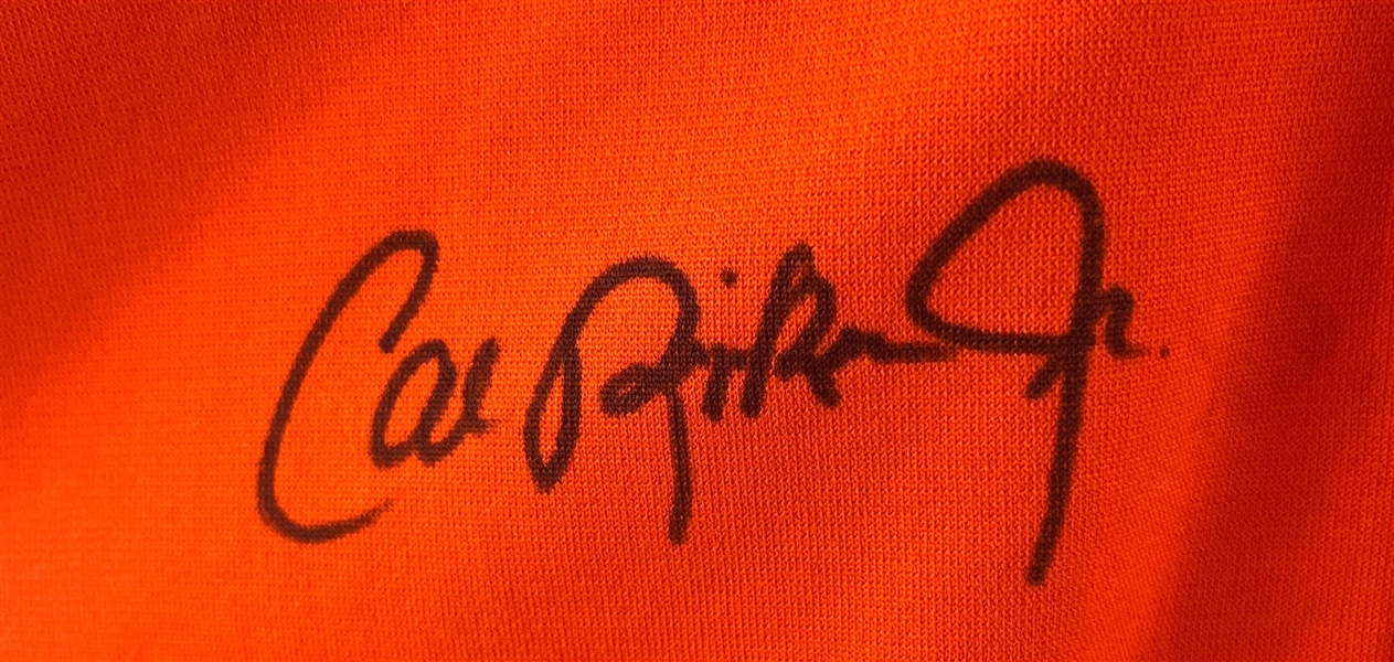 Cal Ripken Jr Signed Baltimore Orioles Jersey (JSA Sticker Only)