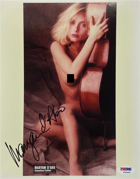 Maryam D'Abo Signed 8 x 10 Photo (PSA/DNA)