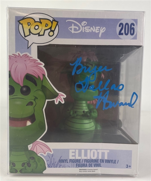 Petes Dragon: Bryce Dallas Howard Signed Disney Elliott Funko Pop (JSA)