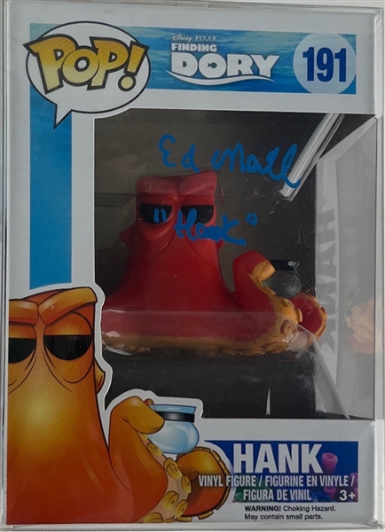 Finding Dory: Ed ONeill Signed "Hank" Funko Pop (PSA/DNA)