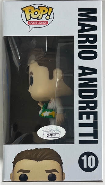 Mario Andretti Signed Sports Legends Funko Pop (JSA COA)