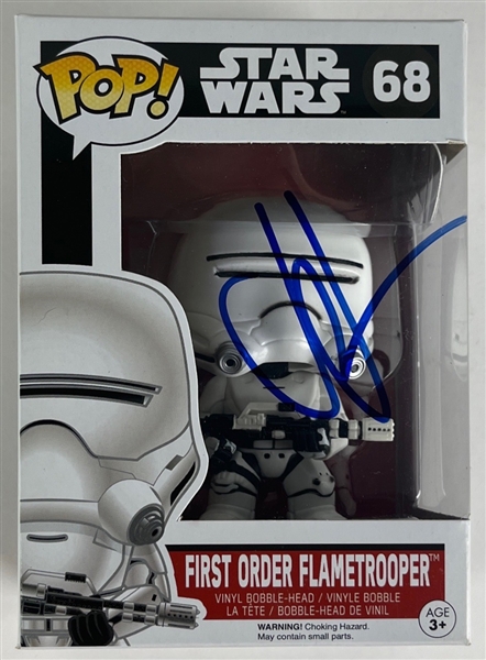 Star Wars: J.J. Abrams Signed First Order Flametrooper Funko Pop (PSA/DNA)