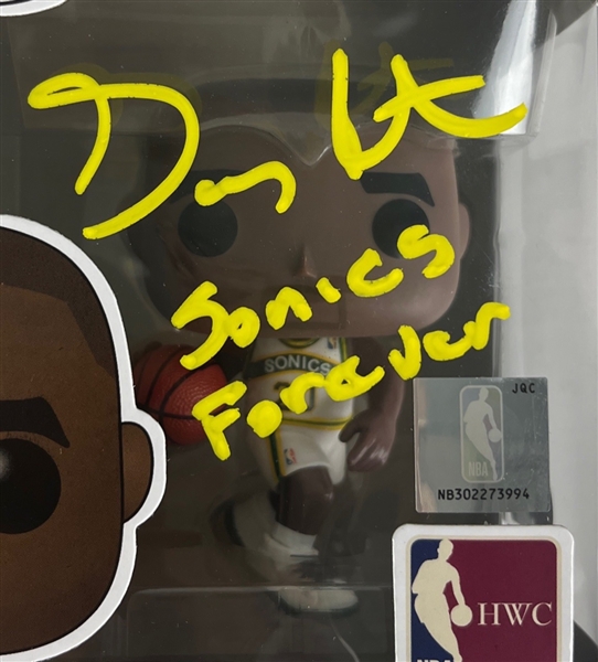 Gary Payton Signed Seattle Supersonics Funko Pop (Beckett/BAS)
