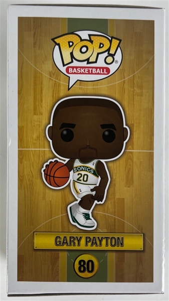 Gary Payton Signed Seattle Supersonics Funko Pop (Beckett/BAS)