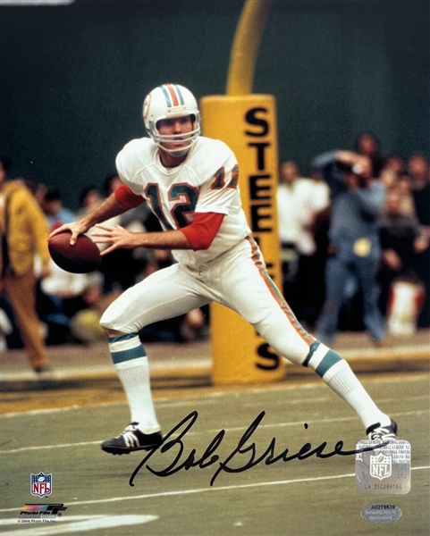 Bob Griese Signed 8 x 10 Photograph (Schwartz Sports)
