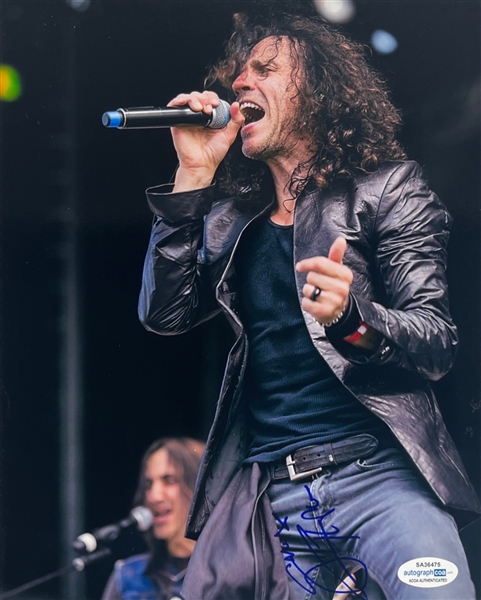 Van Halen: Gary Cherone Signed 8 x 10 Photo (ACOA)