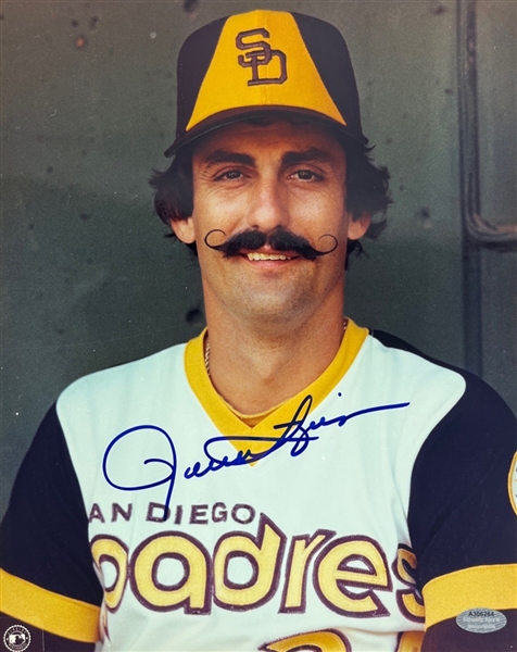 Rolie Fingers Signed 8 x 10 Color Photo (Schwartz Sports)
