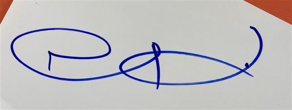 Top Gun: Director Joseph Kosinski signed Cut (JSA)