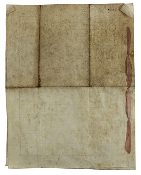 President Andrew Jackson Signed Patent Document for Improvements to The Stove (Beckett/BAS LOA)