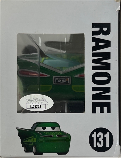Cars: Cheech Marin Signed Ramone Funko Pop #131 (JSA Sticker Only)