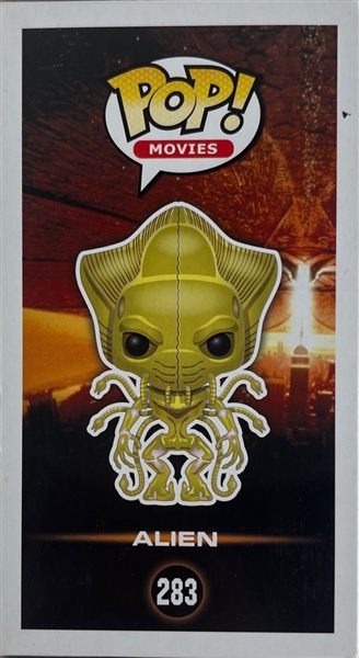Independence Day: LTD. ED. Randy Quaid Signed Alien Funko Pop #283