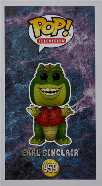 Dinosaurs: Stuart Pankin Signed Earl Sinclair Funko Pop #959 (JSA)