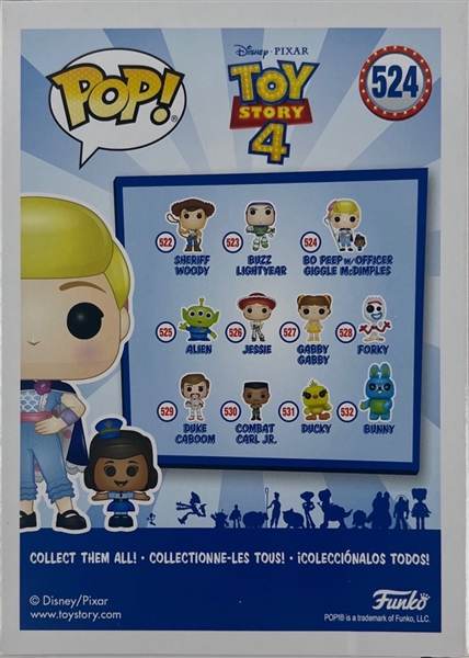 Toy Story: Annie Potts Signed Bo Peep Funko Pop #524 (JSA COA)