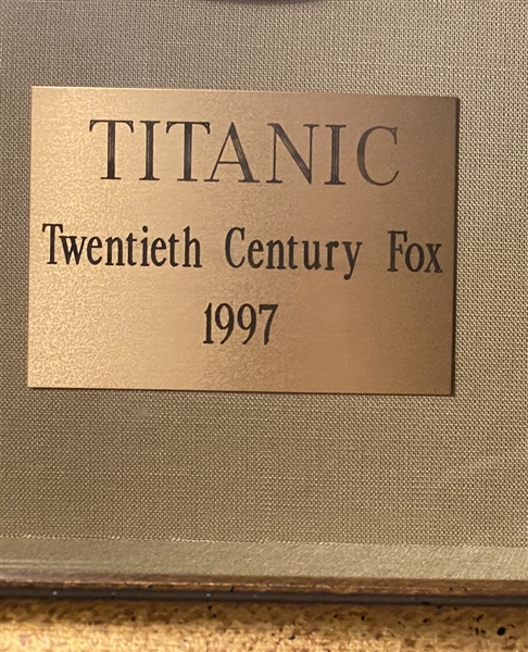Exquisite Titanic (1997) Screen Used First Class Dining Plate