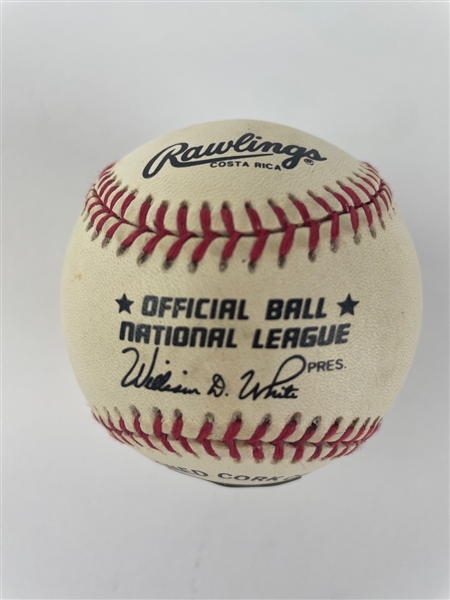 Duke Snider Signed ONL Baseball (Beckett/BAS)