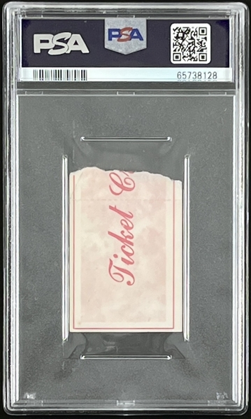 Cheech & Chong Original 1975 Show Ticket @ Michigan Palace (PSA/DNA Encapsulated)