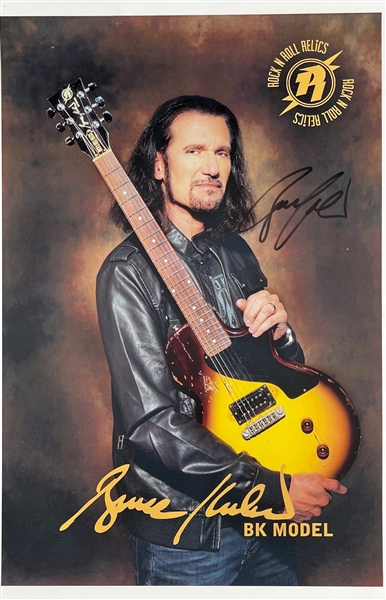 Bruce Kulick Signed Color Photo (Third Party Guaranteed)