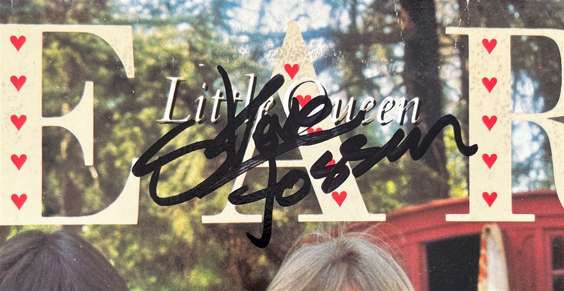 Heart: Lof of 2 Steve Fossen & Michael DeRosier Signed Album Covers (Third Party Guaranteed)