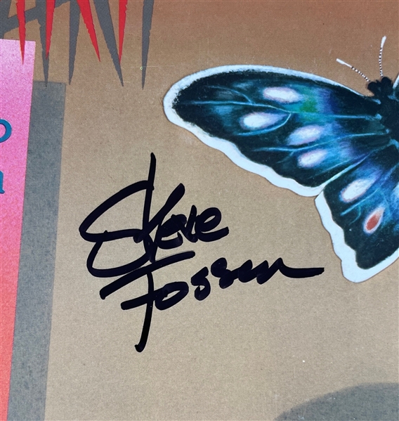 Heart: Lof of 2 Steve Fossen & Michael DeRosier Signed Album Covers (Third Party Guaranteed)