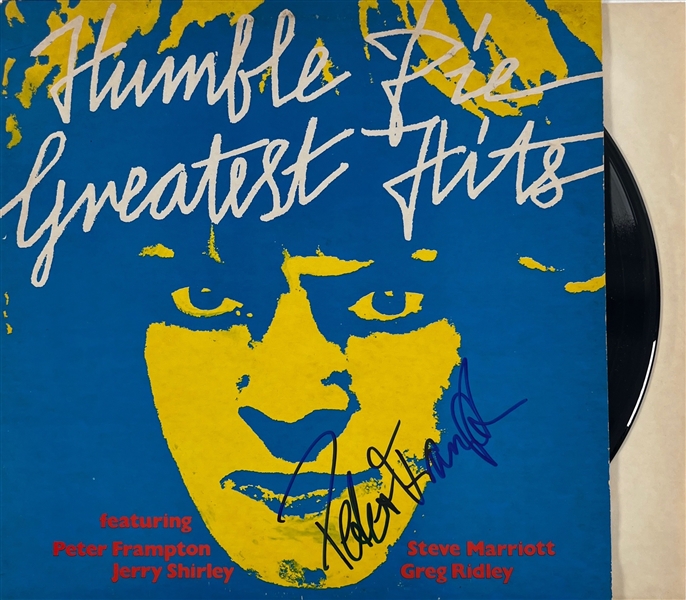 Peter Frampton Signed Humble Pie Greatest Hits LP w/ Vinyl (Beckett/BAS)