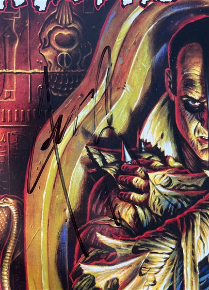 Misfits: Jerry Only Signed Dead Alive Album Cover w/ Colored Vinyl (Beckett/BAS)