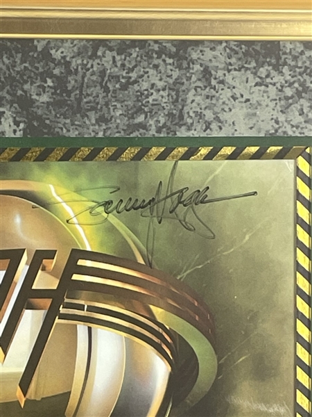Van Halen: Group Signed 5150 Tour Program, Custom Matted & Framed (4/Sigs) (Rockaway Records LOA)