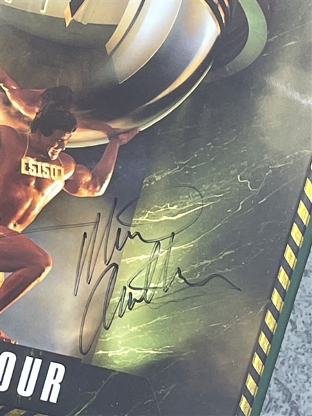 Van Halen: Group Signed 5150 Tour Program, Custom Matted & Framed (4/Sigs) (Rockaway Records LOA)