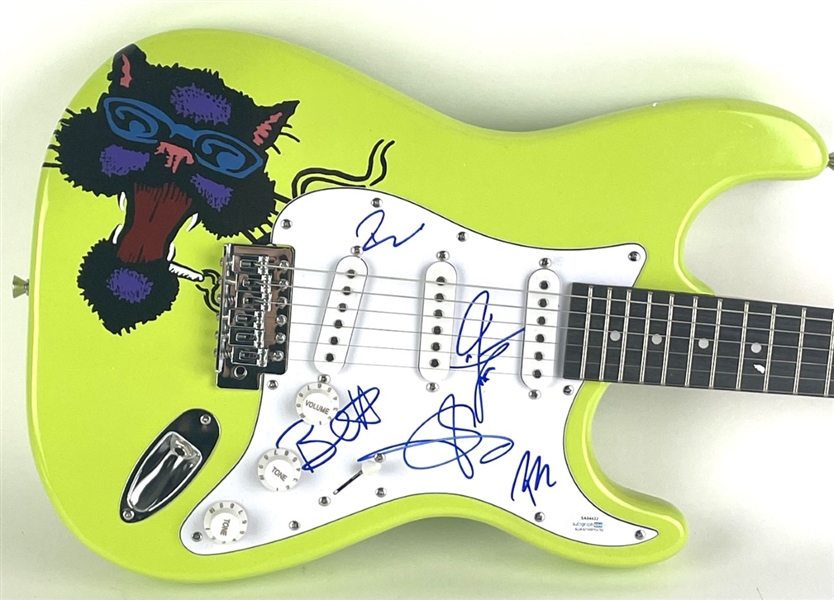 Blues Traveler Group Signed Custom Guitar (ACOA)