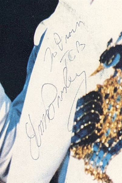 Elvis Presley’s 1974 Signed “Promised Land” RCA 45 RPM (Roger Epperson/REAL LOA) 